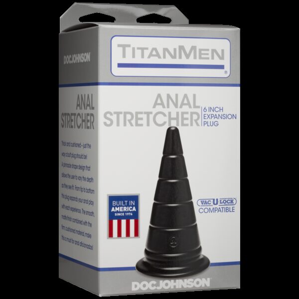 Анальний стимулятор Doc Johnson TitanMen - Anal Stretcher 6 Inch Plug  (м'ята упаковка!!!) - Зображення 3