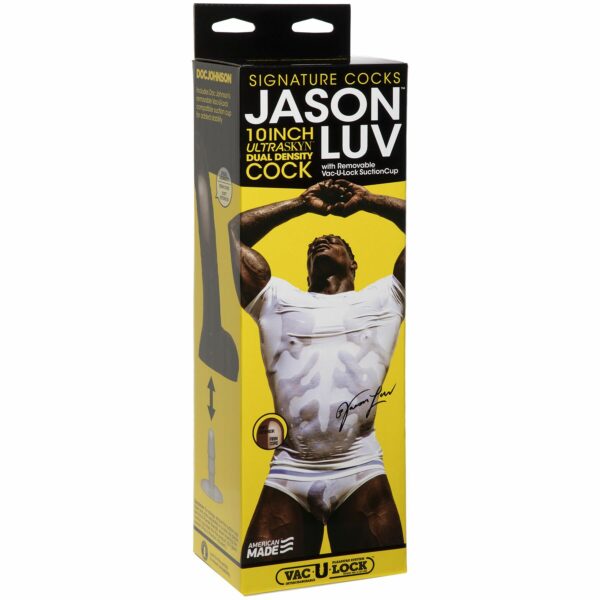 Фалоімітатор Doc Johnson Jason Luv 10 Inch Cock - ULTRASKYN (м'ята упаковка!!!) - Зображення 6