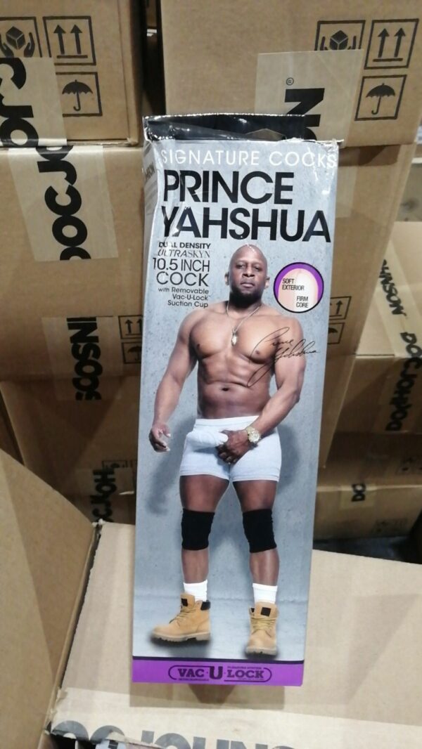 Фалоімітатор Doc Johnson Prince Yahshua 10.5 Inch Cock - ULTRASKYN (м'ята упаковка!!!) - Зображення 2