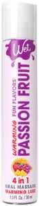 Зігрівальний лубрикант на водній основі Wet Warming Passion Fruit 4 in 1, без цукру (30 мл)