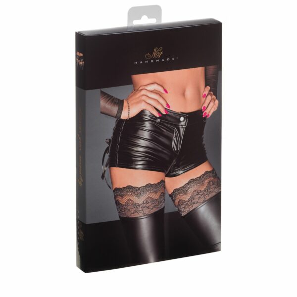 Шортики з мокрим ефектом Noir Handmade F138 Powerwetlook shorts, XXL - Зображення 3