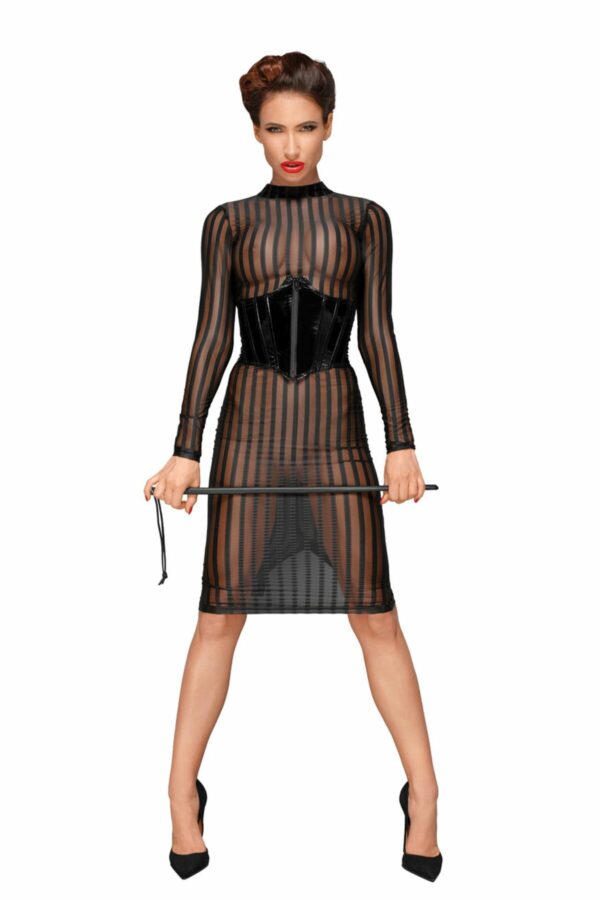 Сукня Noir Handmade F182 Classic dress made of elastic tulle - L - Зображення 5