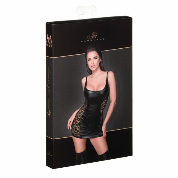 Сукня Noir Handmade F229 Powerwetlook dress with lace inserts - L - Зображення 4
