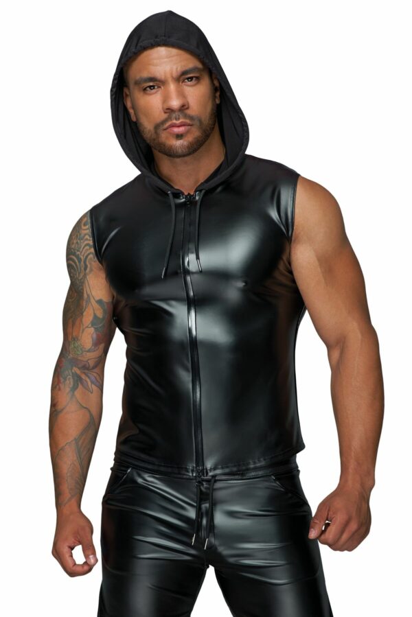 Безрукавка з капюшоном Noir Handmade H062 Hooded Shirt - XXL - Зображення 2