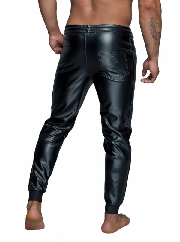 Чоловічі трегінси Noir Handmade H063 Powerwetlook treggings - 3XL - Зображення 2