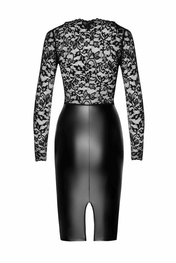 Сукня Noir Handmade F295 Euphoria lace and wetlook midi dress - 3XL - Зображення 5