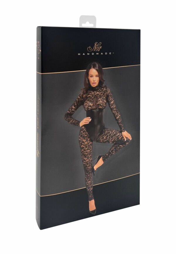 Комбінезон Noir Handmade F299 Enigma lace catsuit with underbust bodice - XXL - Зображення 7