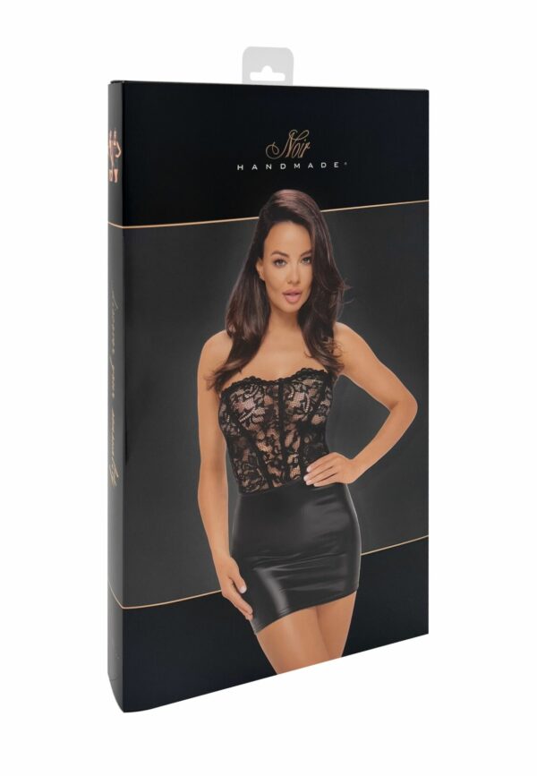 Сукня Noir Handmade F300 Solace lace up corset mini dress - L - Зображення 8
