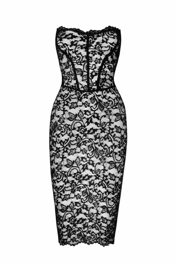 Сукня Noir Handmade F301 Catalyst lace up midi dress - M - Зображення 5