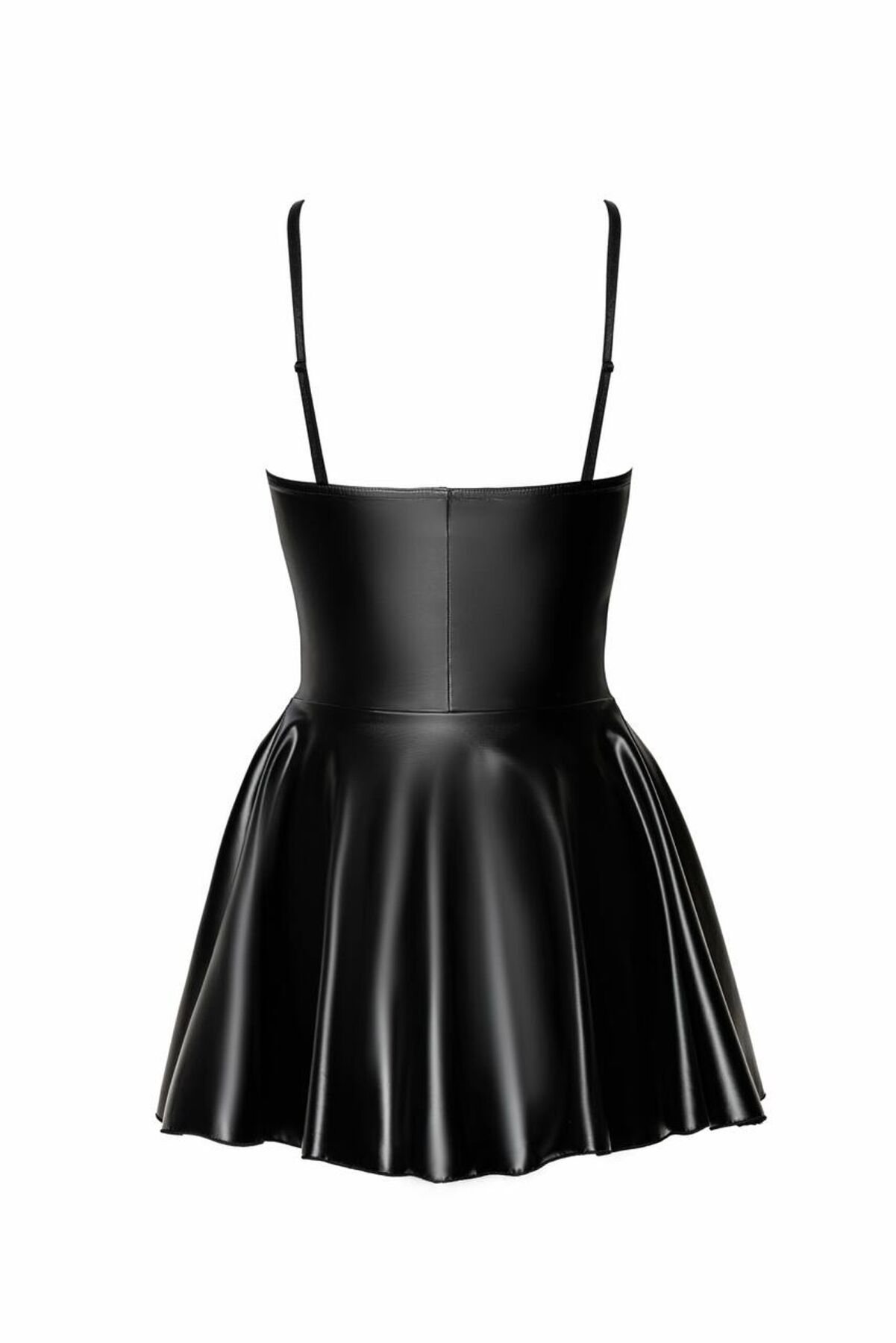 Сукня Noir Handmade F308 Dreamer wetlook corset mini dress with front zipper - M - Зображення 6