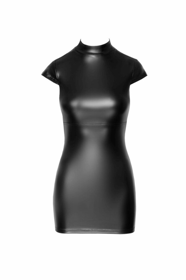 Сукня Noir Handmade F309 Fantasy wetlook mini dress with lace up back - XXL - Зображення 4