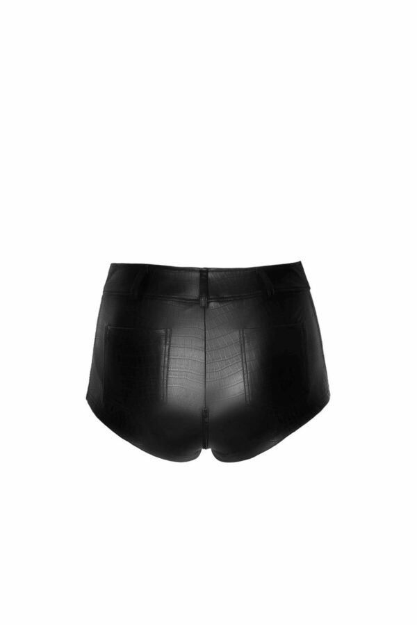 Шортики Noir Handmade F318 Wild crocodile printed wetlook shorts - XXL - Зображення 6