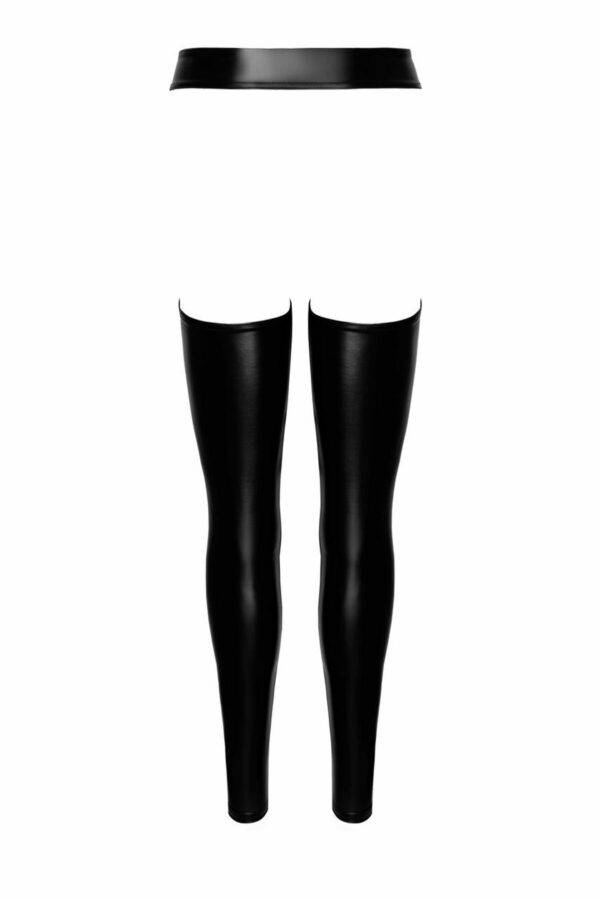 Легінси з відкритими стегнами Noir Handmade F323 Rebel wetlook chaps - XXL - Зображення 8