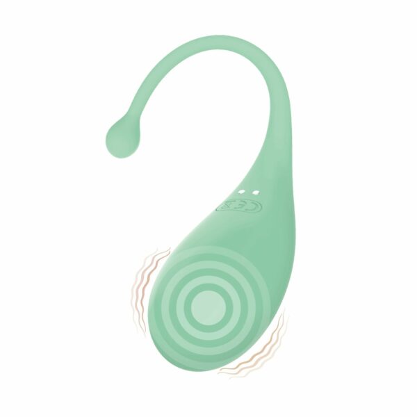 Смарт-віброяйце Adrien Lastic Palpitation Mint з глибокою вібрацією - Зображення 3