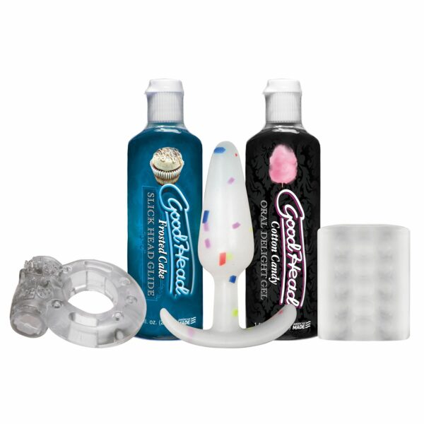Набір Doc Johnson GoodHead - Party Pack - 5 Piece Kit (м'ята упаковка!!!)
