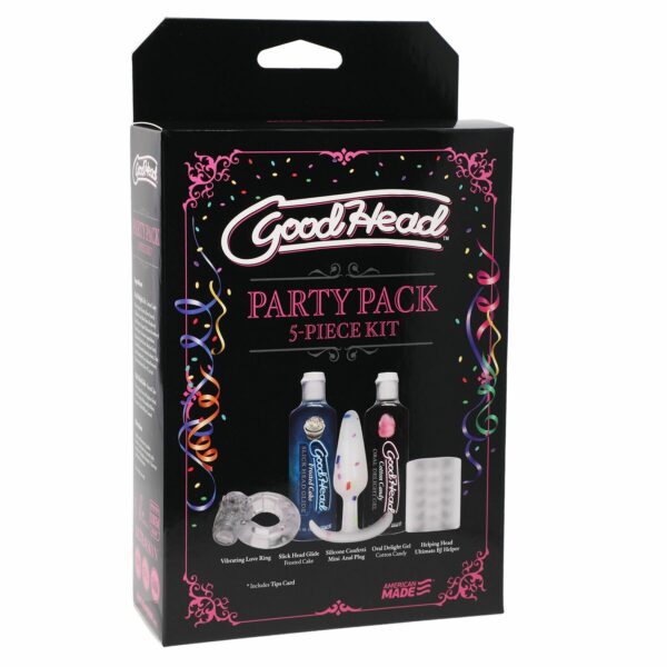 Набір Doc Johnson GoodHead - Party Pack - 5 Piece Kit (м'ята упаковка!!!) - Зображення 3