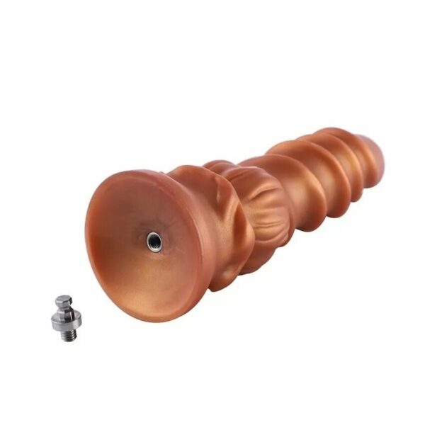 Силіконовий дилдо Hismith Spiral Grain Silicone Dildo Monster Series - Зображення 7