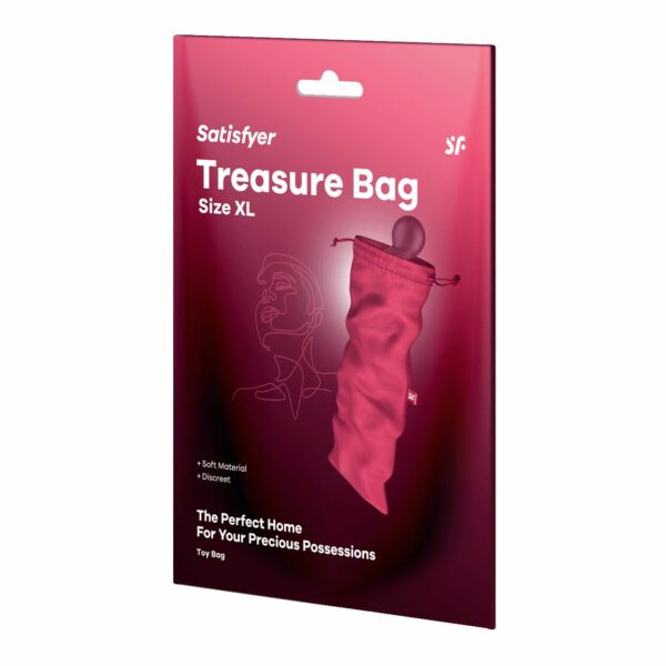 Мішечок для зберігання іграшок Satisfyer Treasure Bag XL Pink - Зображення 3