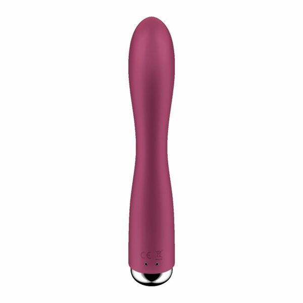 Вібратор-кролик з ротацією Satisfyer Spinning Rabbit 1 Red, 3 мотори - Зображення 4