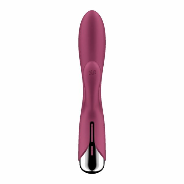 Вібратор-кролик з ротацією Satisfyer Spinning Rabbit 1 Red, 3 мотори - Зображення 6