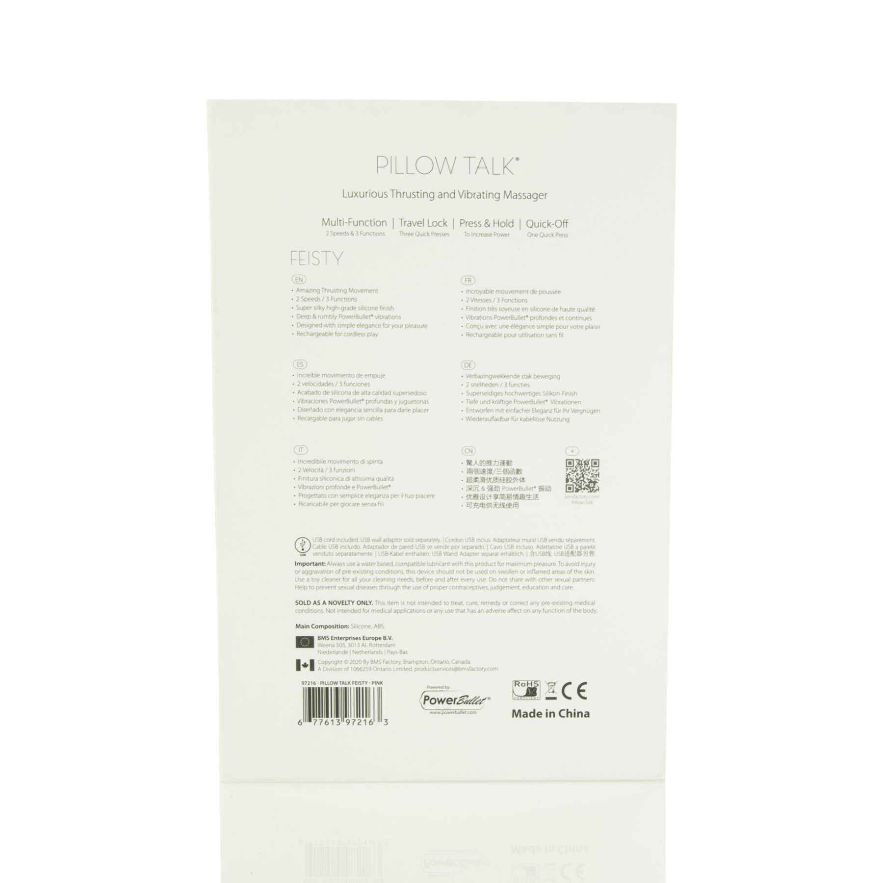 Розкішний вібратор-пульсатор Pillow Talk - Feisty Thrusting Vibrator Pink (м'ята упаковка!!!) - Зображення 8