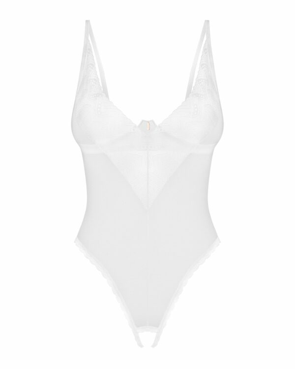 Боді Obsessive Alissium crotchless teddy XL/2XL - Зображення 3