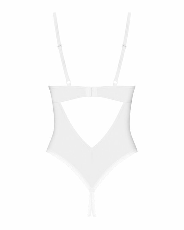 Боді Obsessive Alissium crotchless teddy XL/2XL - Зображення 4