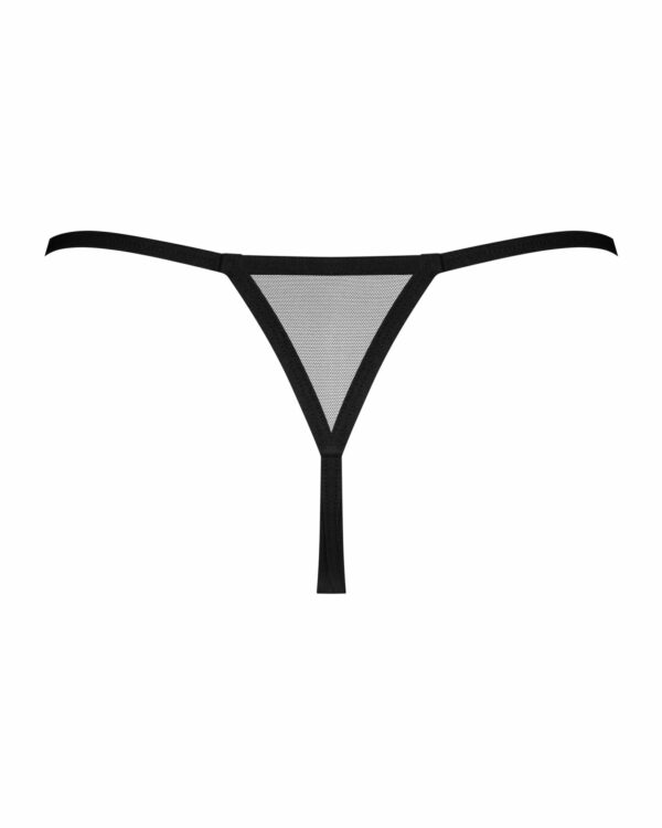 Трусики Obsessive Novenes crotchless thong XL/2XL - Зображення 4