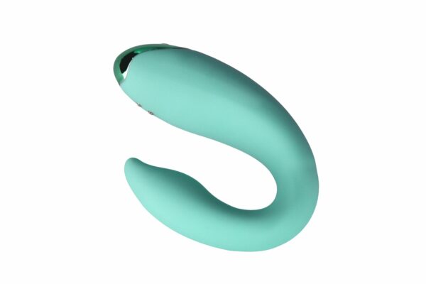 Вібратор для пар FairyGasm PleasureBerry green, зарядний кейс, пульт ДК - Зображення 2
