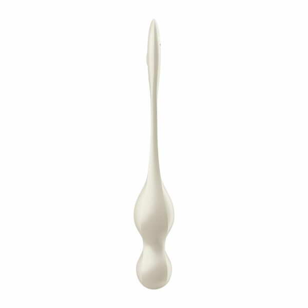 Вагінальні смарт-кульки з вібрацією Satisfyer Love Birds 1 Connect App White, 78 г - Зображення 2