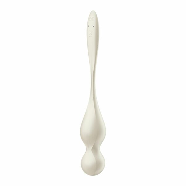 Вагінальні смарт-кульки з вібрацією Satisfyer Love Birds 1 Connect App White, 78 г - Зображення 4