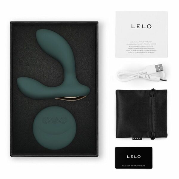 Масажер простати LELO Hugo 2 Remote Green - Зображення 3