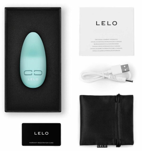 Вібратор LELO Lily 3 Polar Green - Зображення 4
