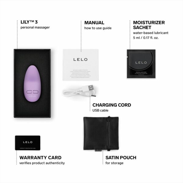 Вібратор LELO Lily 3 Calm Lavender - Зображення 2