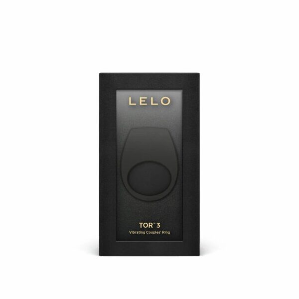 Ерекційне кільце з вібрацією LELO Tor 3 Black - Зображення 5