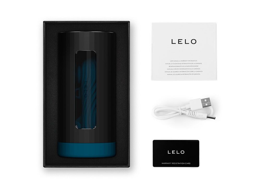 Смарт-мастурбатор LELO F1S V3 XL Teal - Зображення 3
