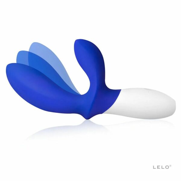 Масажер простати LELO Loki Wave Federal Blue, 2 мотори, манливий рух + стимуляція промежини - Зображення 2