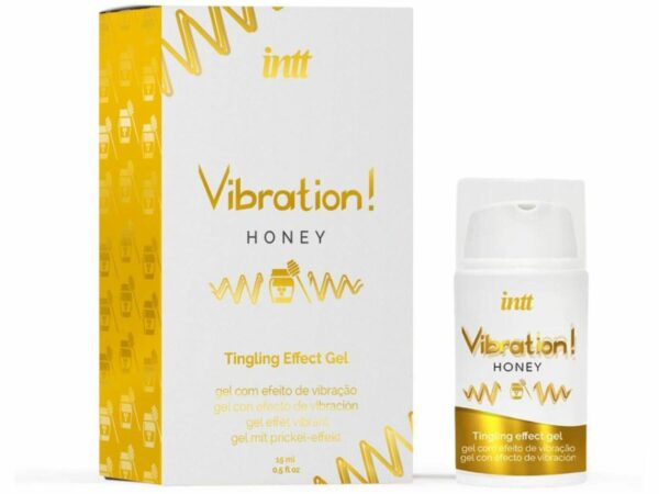 Рідкий вібратор Intt Vibration Honey (15 мл) (м'ята упаковка!!!)