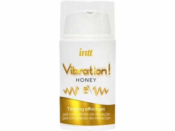 Рідкий вібратор Intt Vibration Honey (15 мл) (м'ята упаковка!!!) - Зображення 3