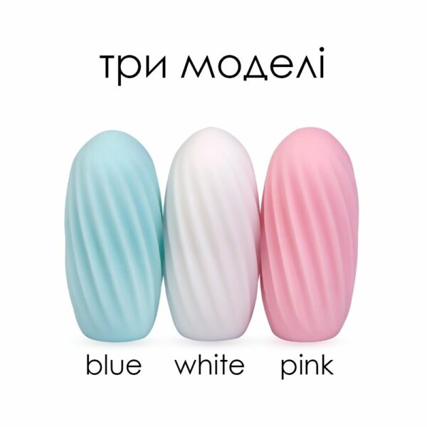 Яйце-мастурбатор SVAKOM - HEDY White - Зображення 5