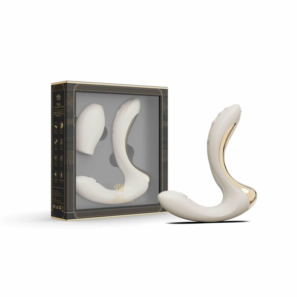 Вібратор Zalo – Talis G-Spot PulseWave Vibrator Ivory White - Зображення 5