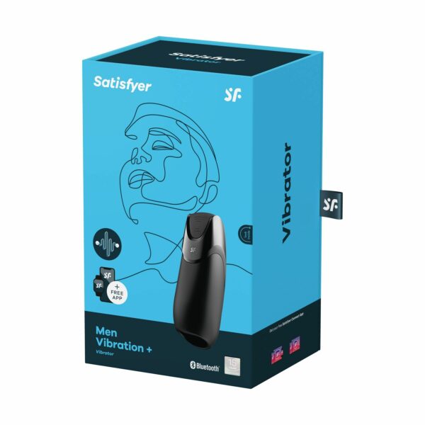 Смарт-мастурбатор з вібрацією Satisfyer Men Vibration+ (м'ята упаковка!!!) - Зображення 8