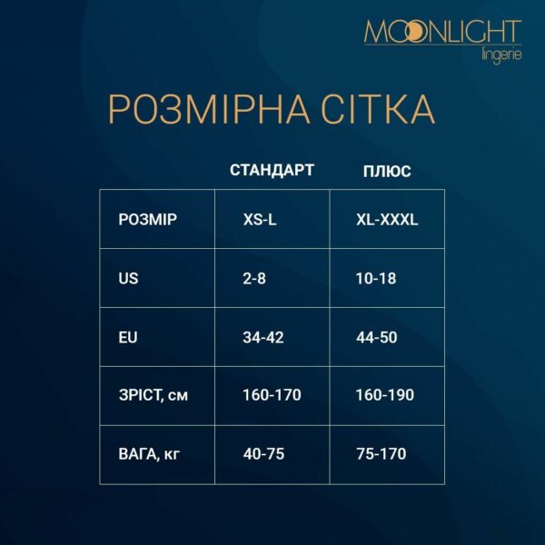 Еротична сукня Moonlight Model 13 XS-L Black (м'ята упаковка!!!) - Зображення 5