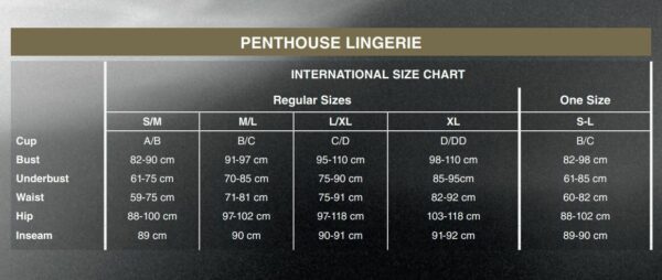 Комплект пеньюар зі стрінгами Penthouse - Sweet Retreat White S/L (м'ята упаковка!!!) - Зображення 5