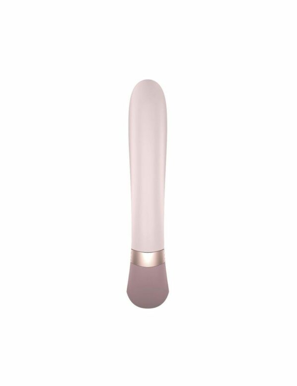 Смарт вібратор-кролик із підігрівом Satisfyer Heat Wave Mauve (мя'та упаковка!!!) - Зображення 4