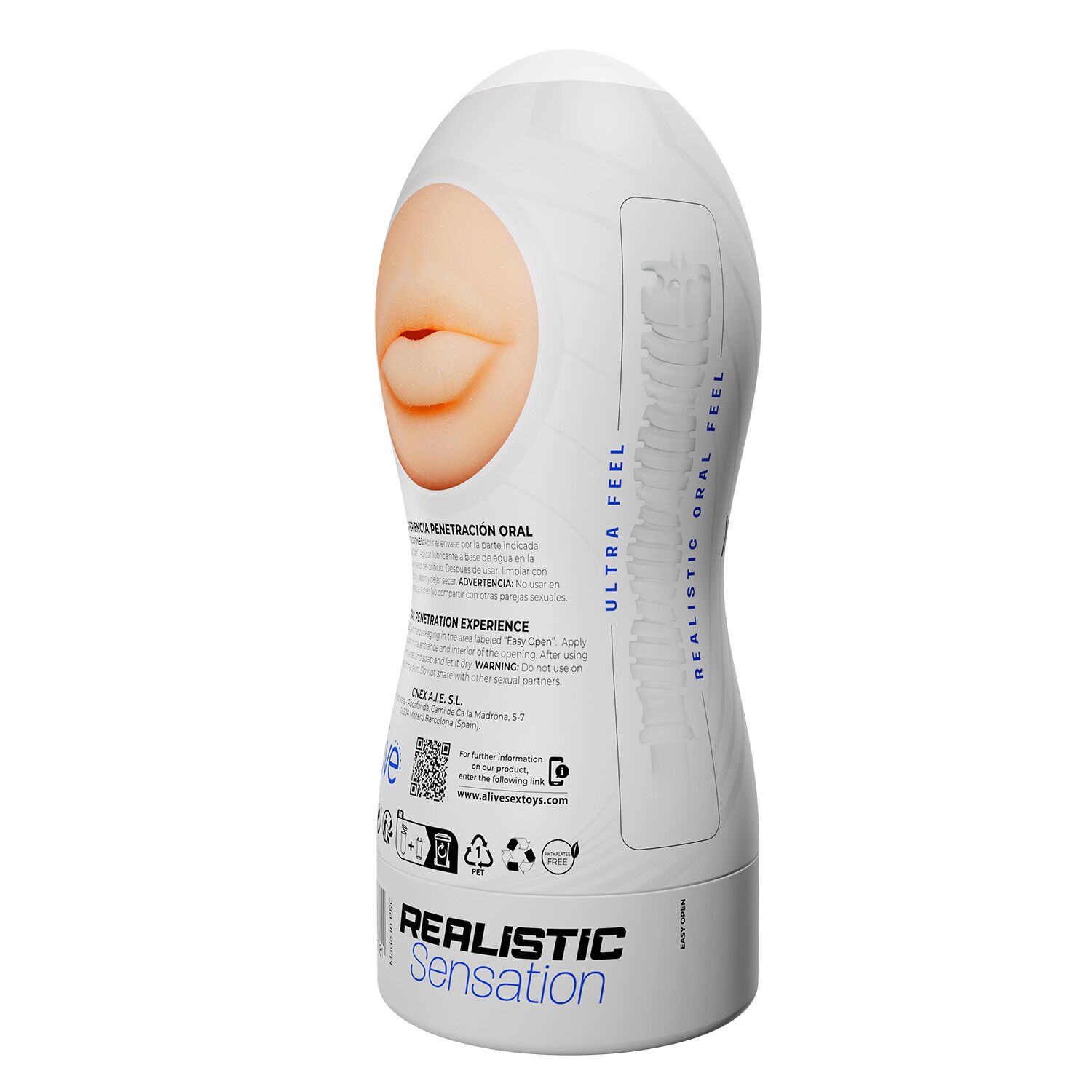 Мастурбатор Alive Maxi Flex L Oral - Зображення 3