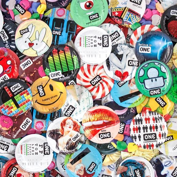 Презерватив ONE Pleasure Dome 1 шт - Зображення 3