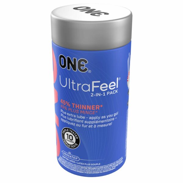 Презервативи ONE Ultra Feel 10 шт, подарункова упаковка тюб - Зображення 4