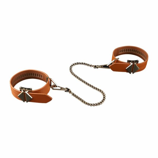 Набір із 8 ременів для зв'язування LOCKINK 8-Bondage-Straps Restraint Set - Brown - Зображення 4