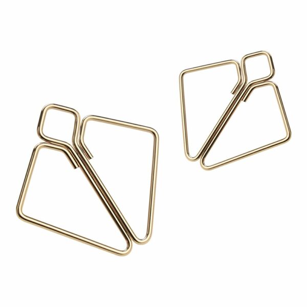 Затискачі для сосків з важкою підвіскою LOCKINK Nipple Clamps with Heavy Pendant - Golden - Зображення 3